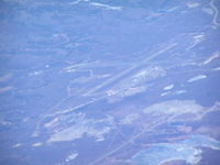  @ Sudbury Airport (Greater Sudbury Airport) - Sudbury Airport, Ontario, Canada from FL280 - by John J. Boling