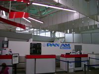  - the new check-in for the new Pan Am flights - by Cohen