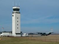  - Ohio ANG C-130 near tower - by IndyPilot63