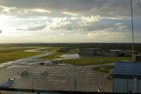  - Looking NW from the control tower; foreground is Landmark, behind is Rockwell-Collins, and far is Safety Center - by Glenn E. Chatfield