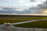  - Looking SSW from control tower.  Ry13 and Ry9. - by Glenn E. Chatfield