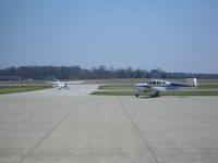  - A nice shot of two aircraft taxiing to runway 18. - by IndyPilot63