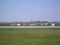  - The windsock near where the skydivers used to land. - by IndyPilot63