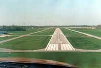 - Landing on 03 back around 1990 in an orange Cessna Cardinal. - by IndyPilot63