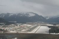  @ Juneau International Airport - Approaching JNU 08 on a sched from Skagway - by Murray Lundberg