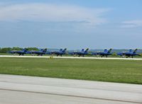 - Performing at the Deke Slayton Airfest in La Crosse, WI - by Timothy Aanerud