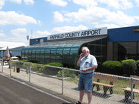  - My copilot, Don.  Don't stare at his legs.  Very nice facility. - by Bob Simmermon