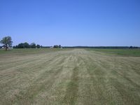  - Looking north up the grass strip, which was once part of the old Bunker Hill air base. - by IndyPilot63