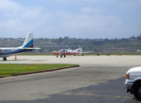  - N540BD 1973 Scottish Aviation BULLDOG, Lycoming IO-360-A1B6 200 Hp at Channel Islands Aviation ramp - by Doug Robertson
