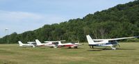  - Hardin County's flight of four at Riverside breakfast fly-in - by Bob Simmermon