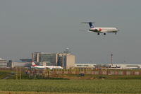  - arrivals on rwy 02 - taking off rwy 07R - by Daniel Vanderauwera