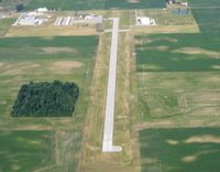  - Looking west from 3000' - Wauseon, OH - by Bob Simmermon