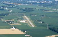  - Looking west from 3000' - Napoleon, OH - by Bob Simmermon
