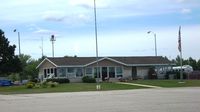  @ Cheboygan County Airport - Terminal at Cheboygan, MI.  Friendly airport and reasonable (relatively speaking) self-serve fuel prices. - by Bob Simmermon