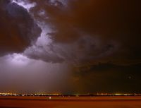  - Storm just west of DIA. - by Francisco Undiks