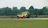  - checking runway 24L before reopening - by mike bickley