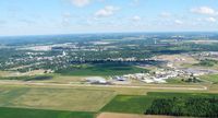  - Downwind for 27.  Looking north with Marysville beyond. - by Bob Simmermon