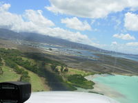  - Cessna172SP HNL Rwy4L short final approach - by COOL LAST SAMURAI