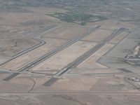  - Home of the USAF's Thunderbirds... they're just visible on the ramp. - by John Meneely