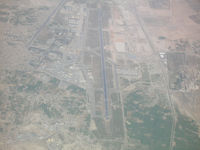  @ Kabul International Airport - Kabul, Afghanistan International Airport, looking down runway 29 - by John J. Boling