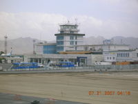  @ Kabul International Airport - Control Tower at Kabul (KBL) - by John J. Boling