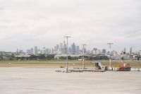 @ Sydney Airport - downtown Sydney, from BA terminal - by Daniel Vanderauwera