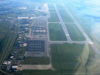  @ Rickenbacker International Airport - Looking East from 3500'. - by Bob Simmermon
