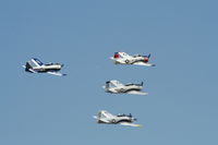  - T-28 Formation - by Mark Pasqualino