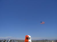  - Old Glory banner tow with Star Spangled Banner National Anthem music opens the EAA 2007 Camarillo Airshow - by Doug Robertson