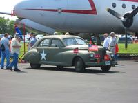  - 1942 Packard and C54 at Wings of Victory - Lancaster, OH - by Bob Simmermon