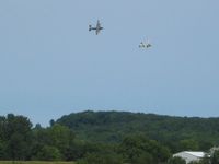  - B24 Liberator and B25 Mitchell at Wings of Victory - Lancaster, OH - by Bob Simmermon