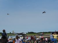 - B24 Liberator and B25 Mitchell at Wings of Victory - Lancaster, OH - by Bob Simmermon