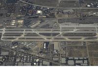  - Aerial view of Ontario Airport, CA. - by Mike Khansa