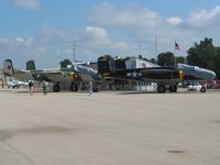  - Pair of B25's on the ramp at Urbana, OH - by Bob Simmermon