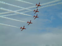  - Red Arrows @ Royal International Air Tattoo 2003 - by Steve Staunton