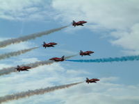  - Red Arrows @ Royal International Air Tattoo 2003 - by Steve Staunton