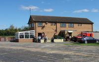  - Just looks like a private house but this is Sandtoft Control Tower and Club - by Terry Fletcher