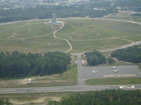 - Right Downwind, runway 20, Wright Brothers Monument - by Don Buckey