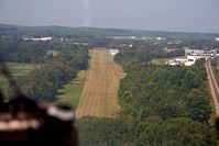  @ Silver Creek Airport - Approaching runway 27 for landing.  Note the power lines on the approach end of this runway. - by Bradley Bormuth