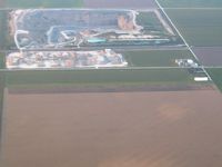  @ Steinman Airport - Looking north from 3500' at dusk - by Bob Simmermon