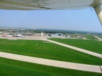  @ Outagamie County Regional Airport - Departing 21, looking east - by Bob Simmermon