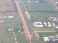  @ Nappanee Municipal Airport - Looking SE from 3500' - by Bob Simmermon