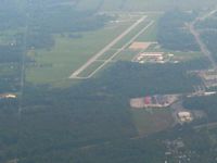  @ Michigan City Muni-phillips Field Airport - Looking SW from 3500' - by Bob Simmermon