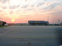  - Sunrise at Starke County.  I stop here a lot for fuel because of the nice facility and well maintained self serve equipment.  After hours there is still access to the restroom and refreshments on the honor system.  Excellent facility. - by Bob Simmermon