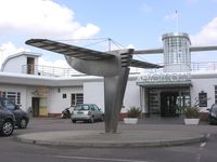  - Entrance to Airport Hotel at Sywell - by Simon Palmer