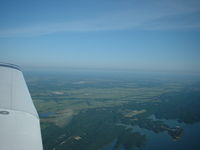  - Flying North over Lake Murray looking West - by B.Pine