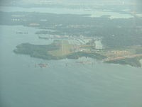  - Recent photo looking south (notice the toll-bridge UC) - by B.Pine