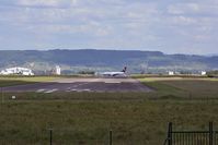  - Lufthansa B737 crossing runway 08/26 - by eap_spotter