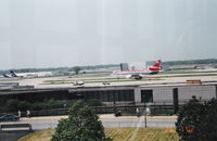  @ Detroit Metropolitan Wayne County Airport - Taken from big blue garage - by Florida Metal