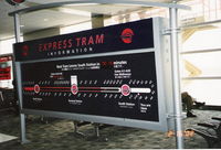  @ Detroit Metropolitan Wayne County Airport - Monorail locator at DTW - by Florida Metal